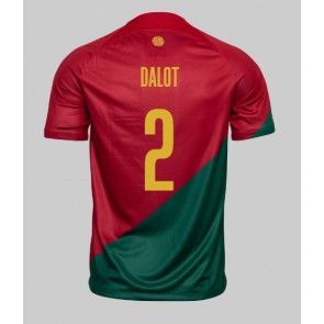 Portugal Diogo Dalot #2 Hemmatröja VM 2022 Kortärmad